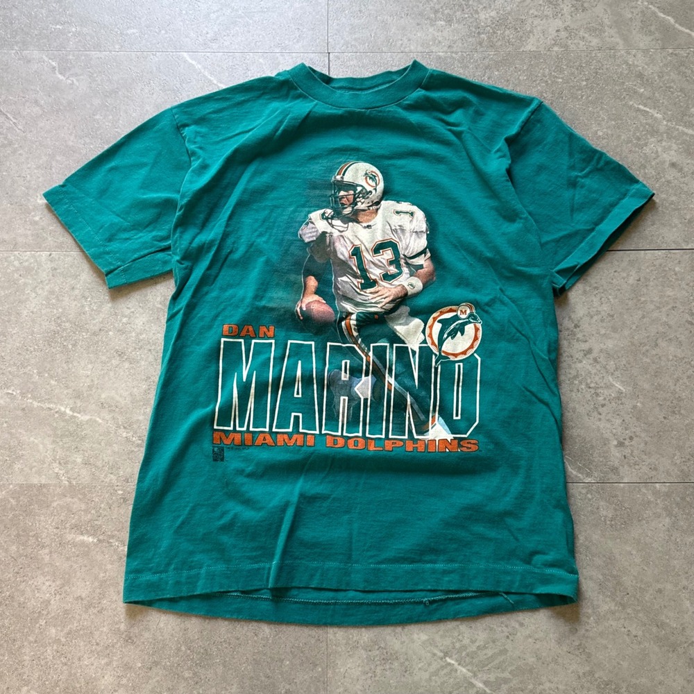 Vintage 1995 Salem Dan Marino Miami Dolphins T-Shirt Large